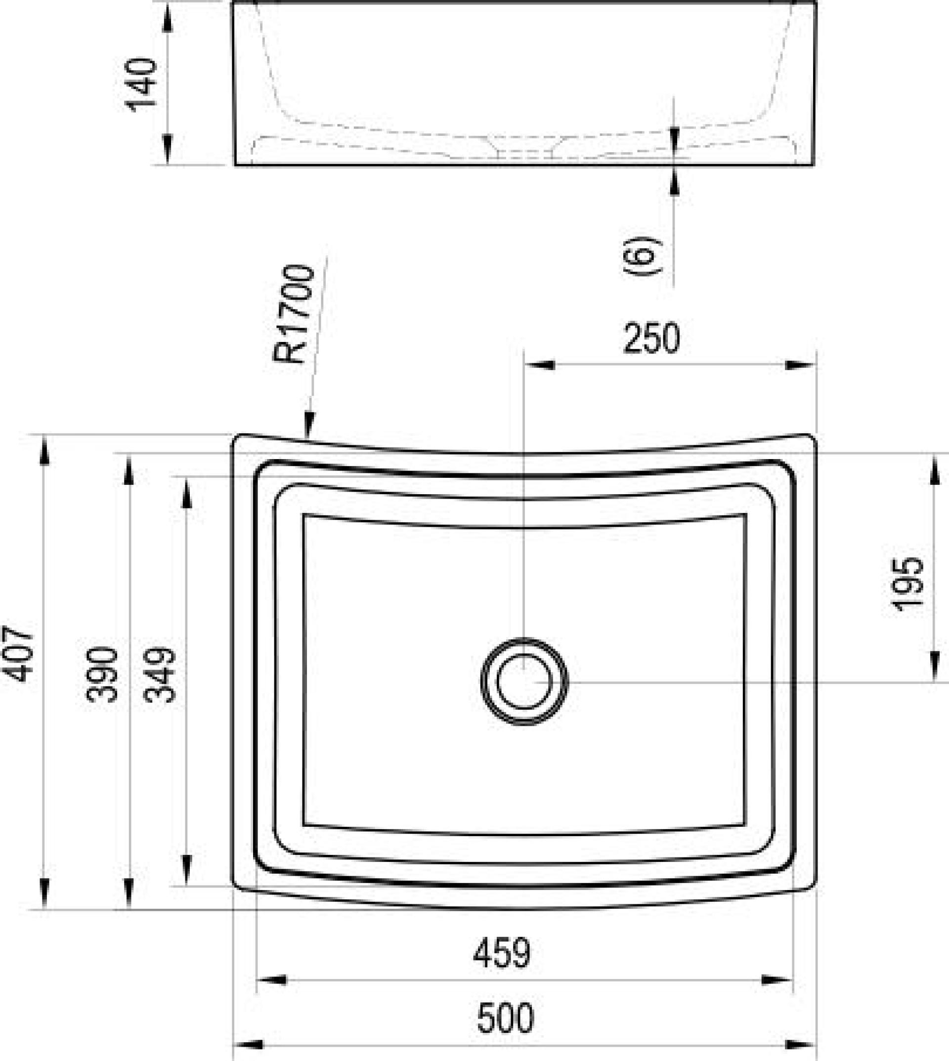 Столешница с раковиной Ravak I 120 тёмный орех