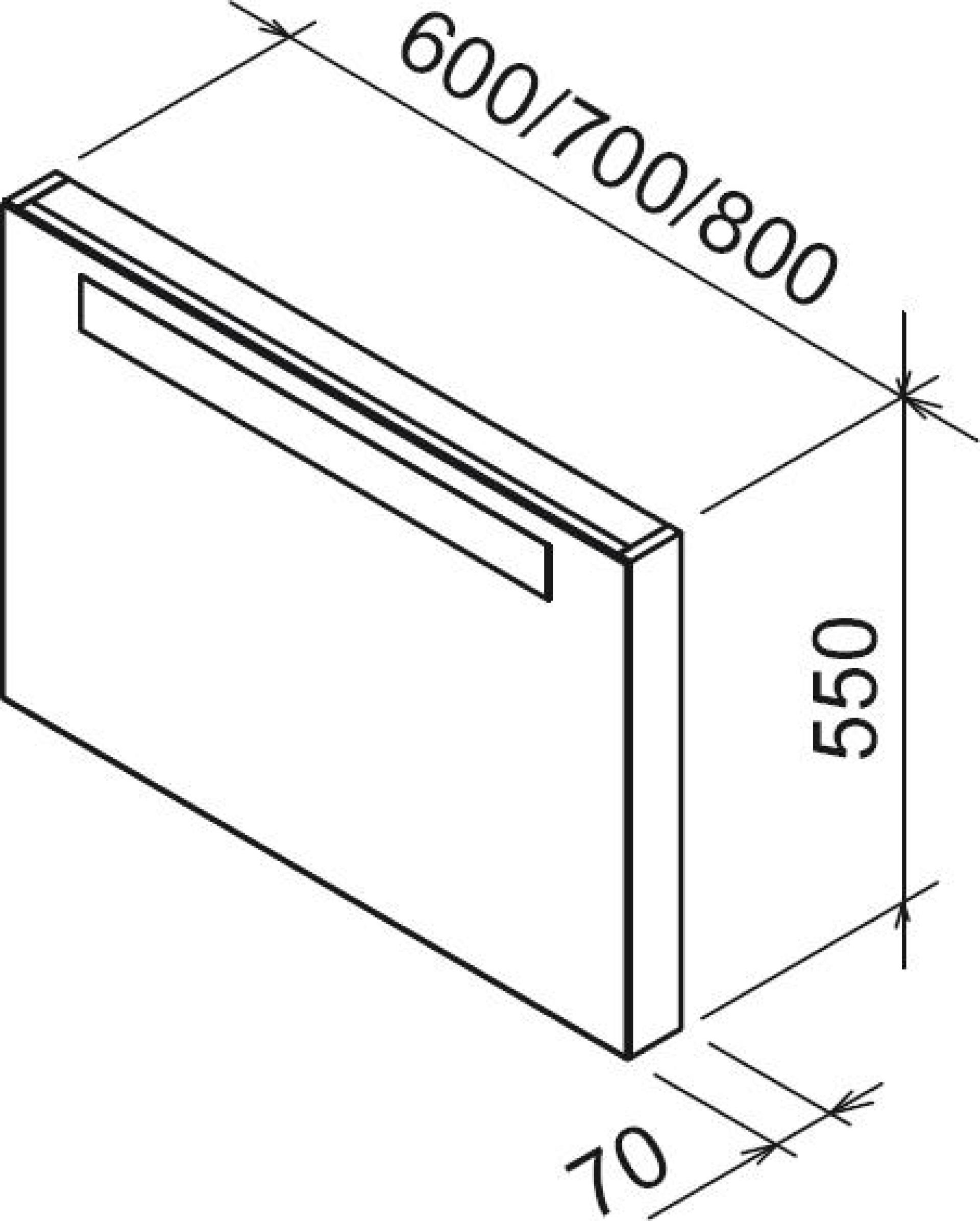 Зеркало Ravak Classic 800 в белой рамке X000000354