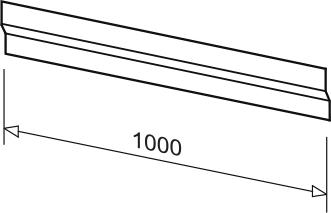 Панель для поддона Ravak Galaxy/Perseus -100 SET L белая A82AA01010