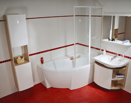 Мебель для ванной Ravak Rosa Comfort береза/белая L